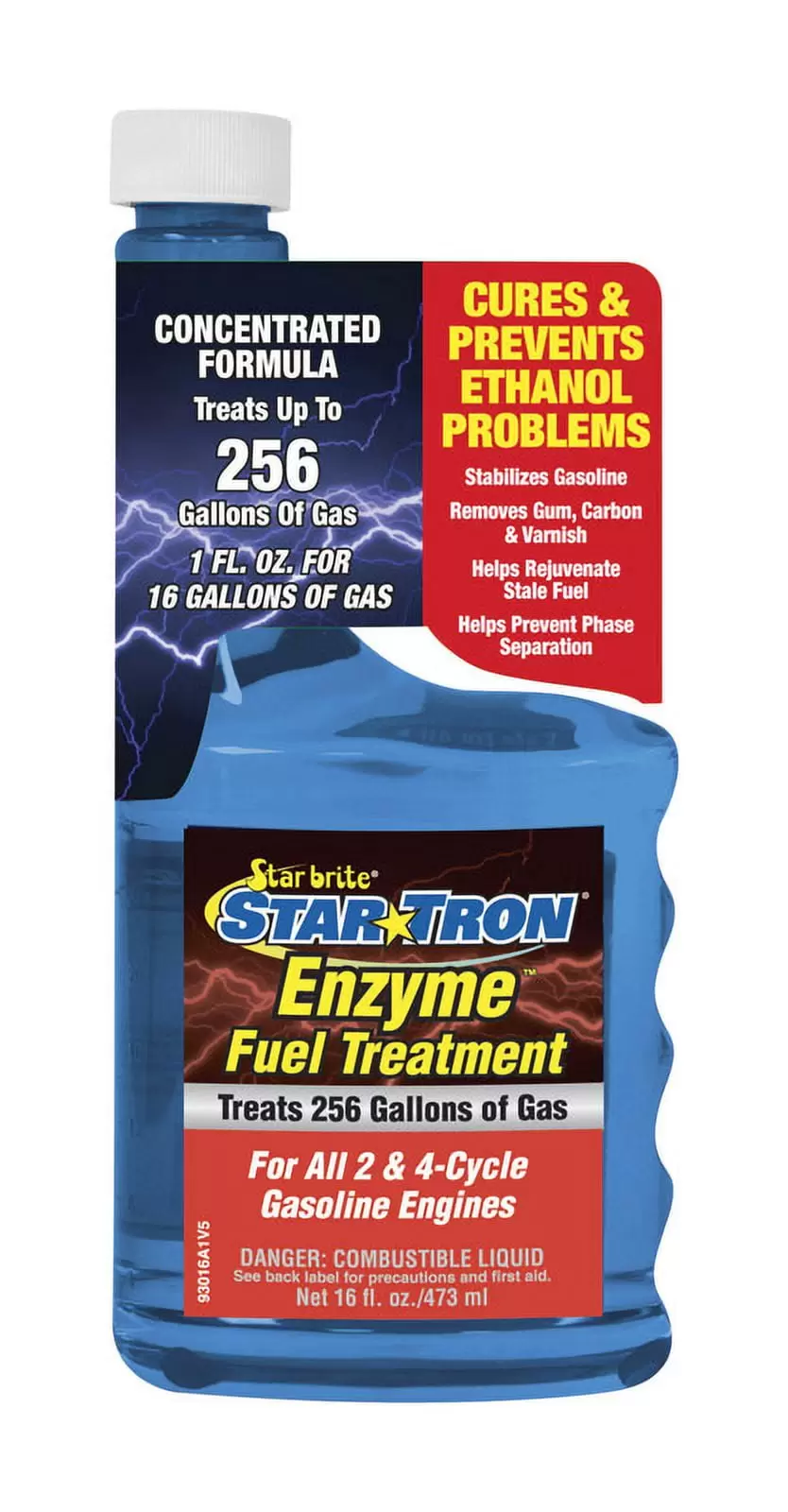 1 Pc. Star Brite Star Tron Gasoline Fuel Treatment 16 Oz