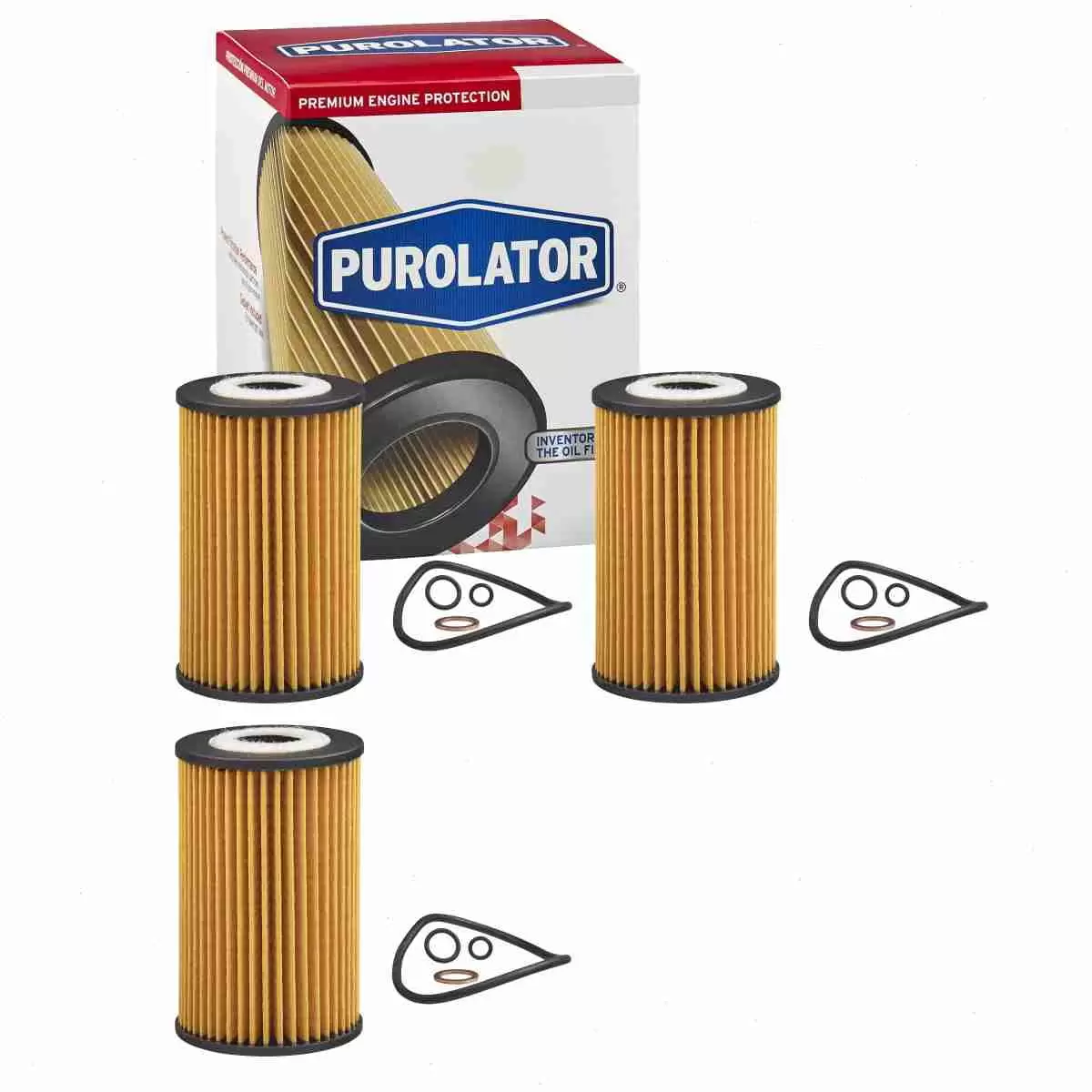 3 pc Purolator L25251 Engine Oil Filters for Oil Change Lubricant Filters Fits select: 1996-1997 BMW Z3. 1998 BMW M