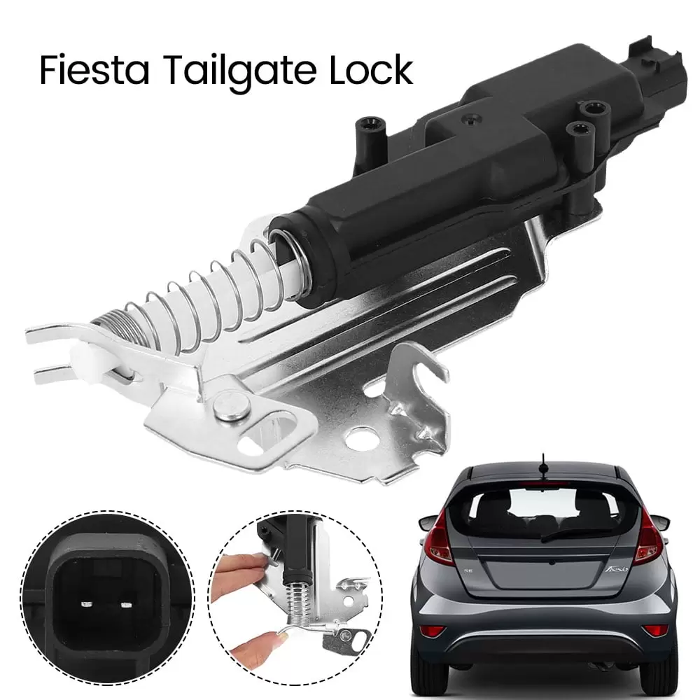 ODOMY 2S6T432A98AF Car Rear Trunk Tailgate Lock for FORD FIESTA Mk5 / Mk6 02-08