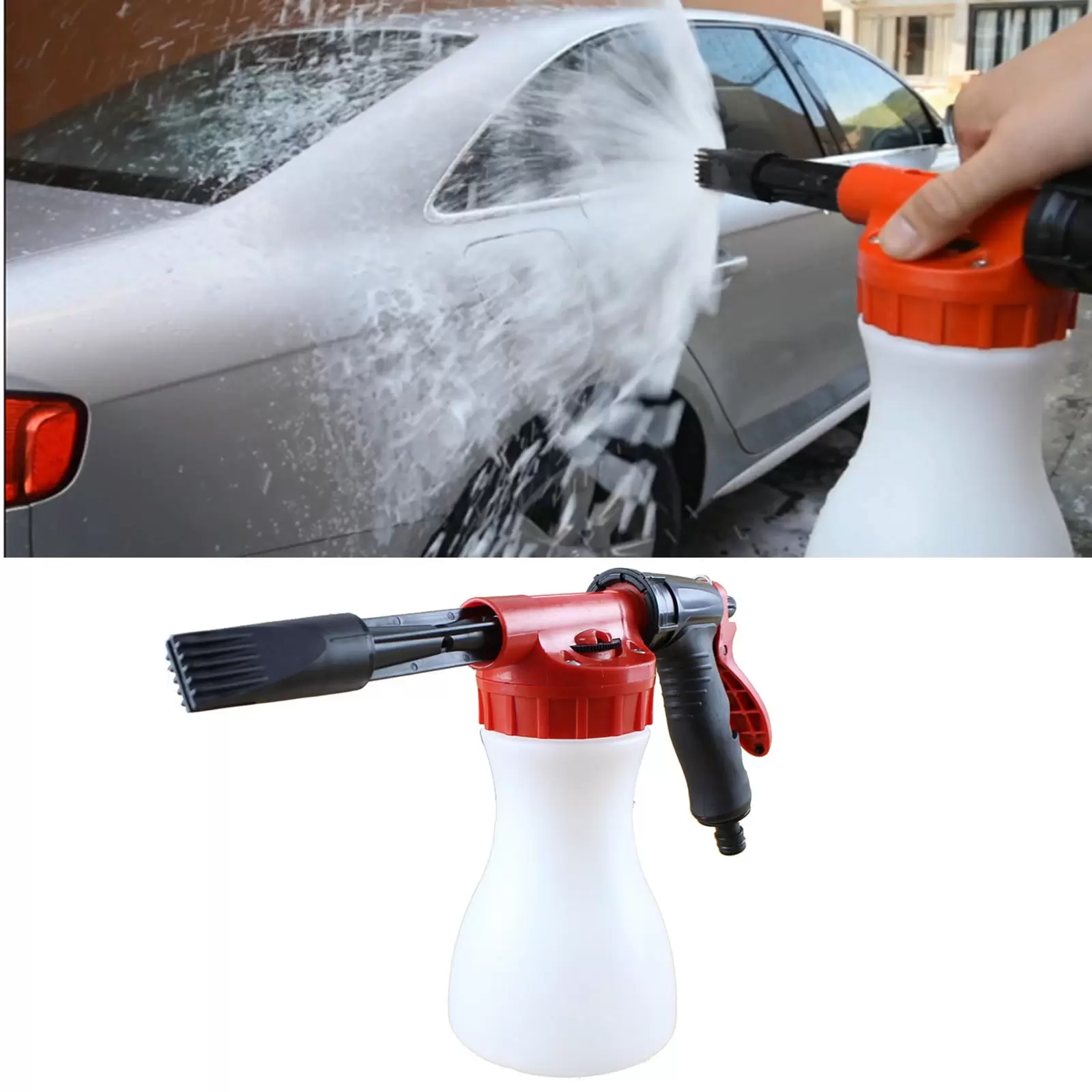 Hliday sales Lmueinov Car Wash Foam Guns - Car Foam Sprayer Foam Garden Hose Spray Foam Guns Cleaner Car Wash Kit Car Accessories For Men Clearance