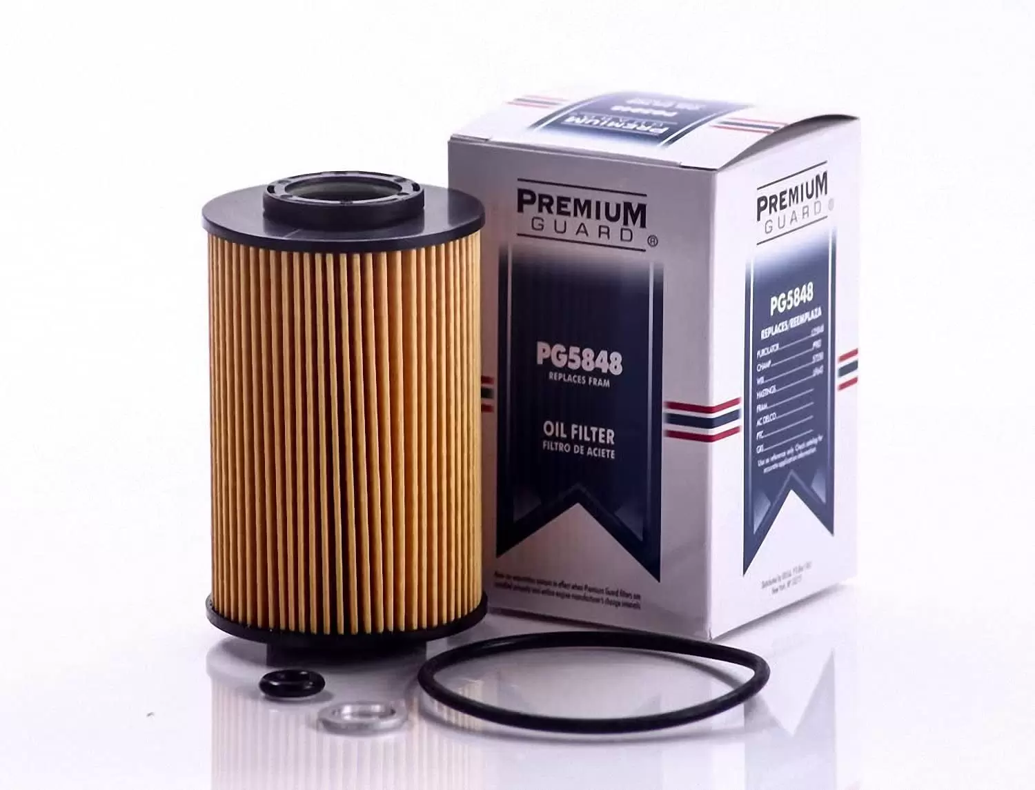 PG Oil filter PG5848 | Fits 2009-14 Hyundai Genesis. 2007-12 Veracruz. 2008-10 Sonata. 2010-16 Genesis Coupe. 2008-10 Kia Sedona. 2008-09 Sorento. 2009-11 Borrego. 2015-17 K900