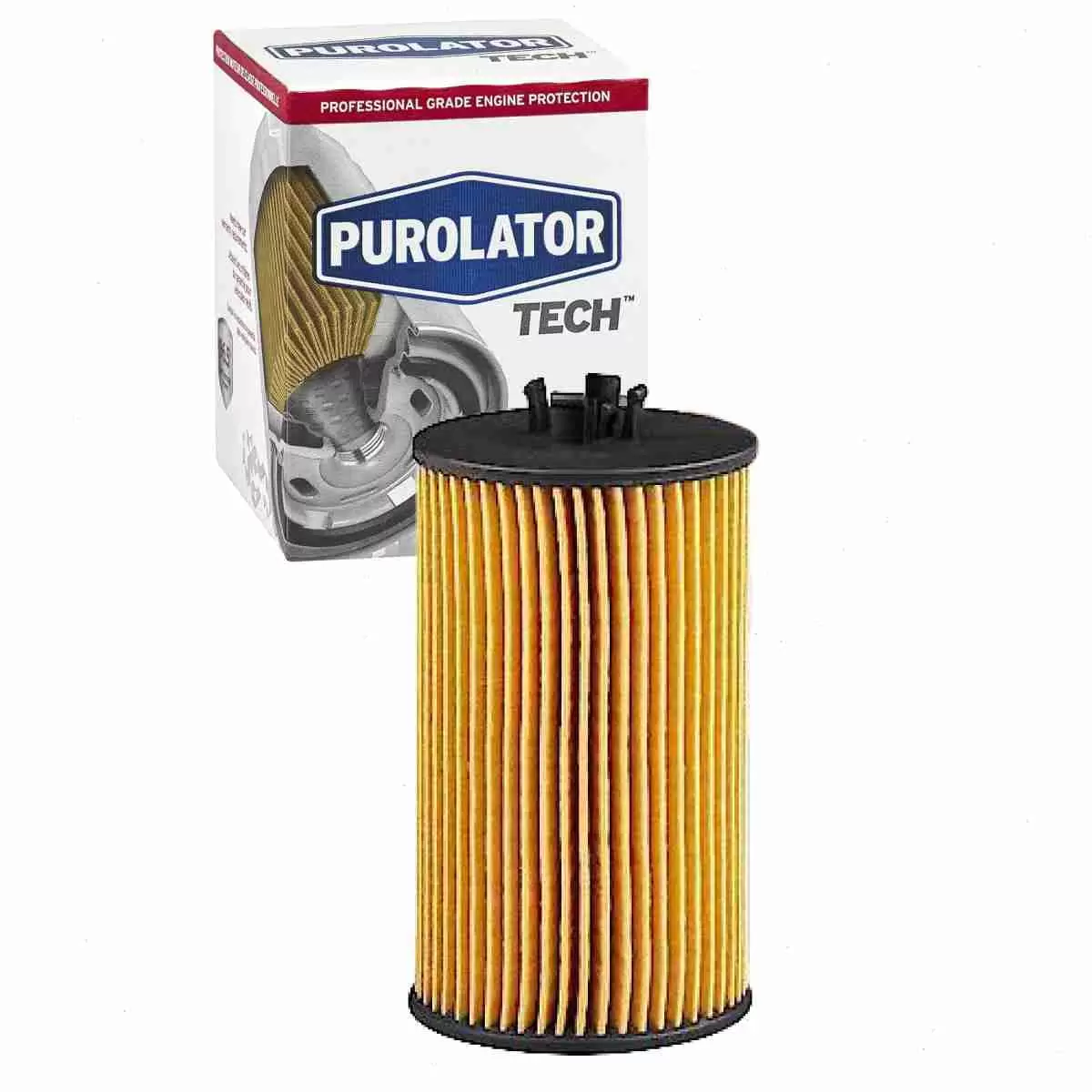 Purolator TECH Engine Oil Filter compatible with Chevrolet Colorado 3.6L V6 2017-2021