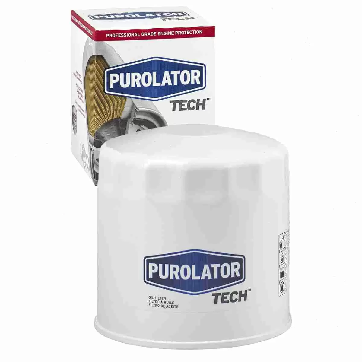 Purolator TECH Engine Oil Filter compatible with Dodge Magnum 2.7L 3.5L 5.7L 6.1L V6 V8 2008