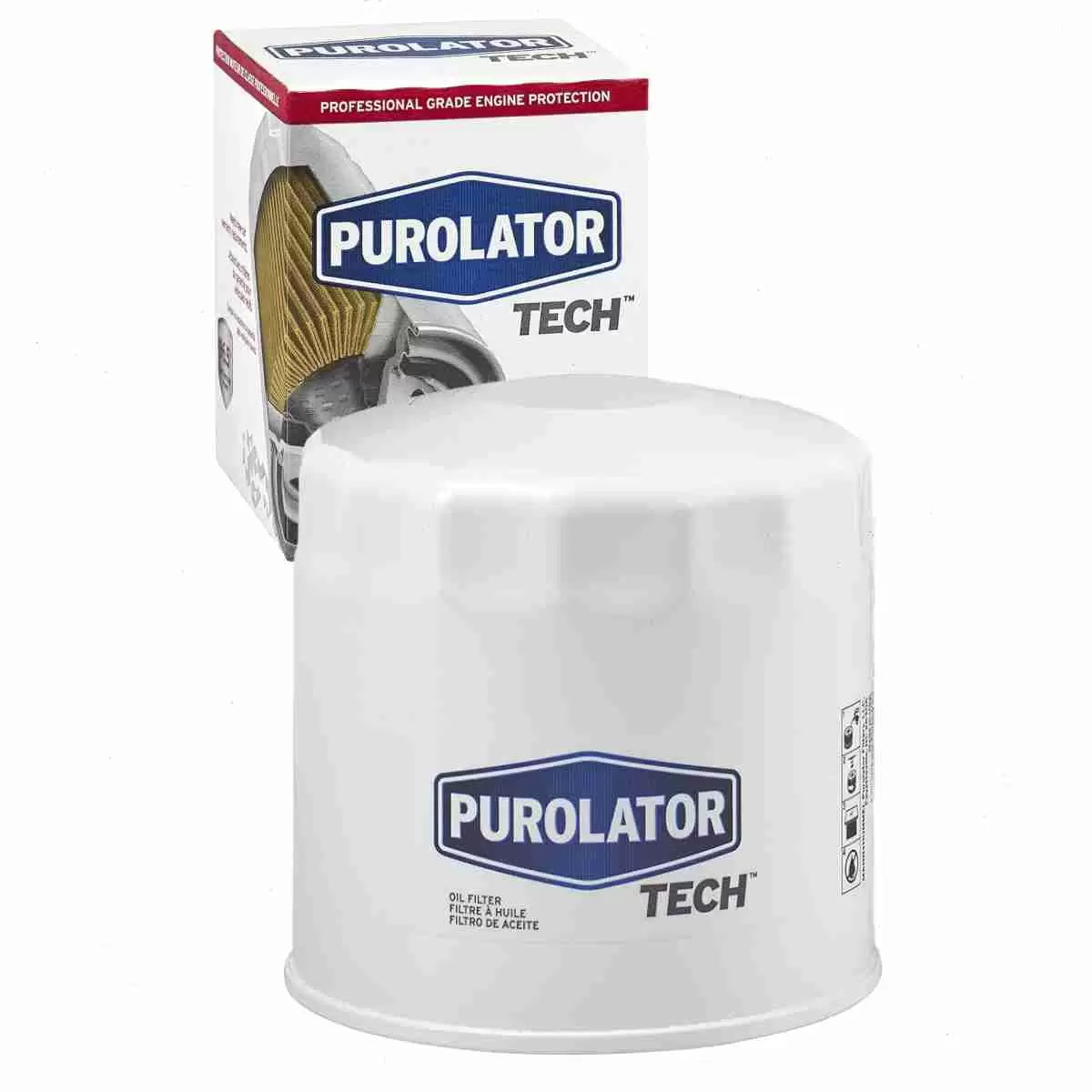 Purolator TECH Engine Oil Filter compatible with Ford Explorer Sport Trac 4.0L 4.6L V6 V8 2001-2010