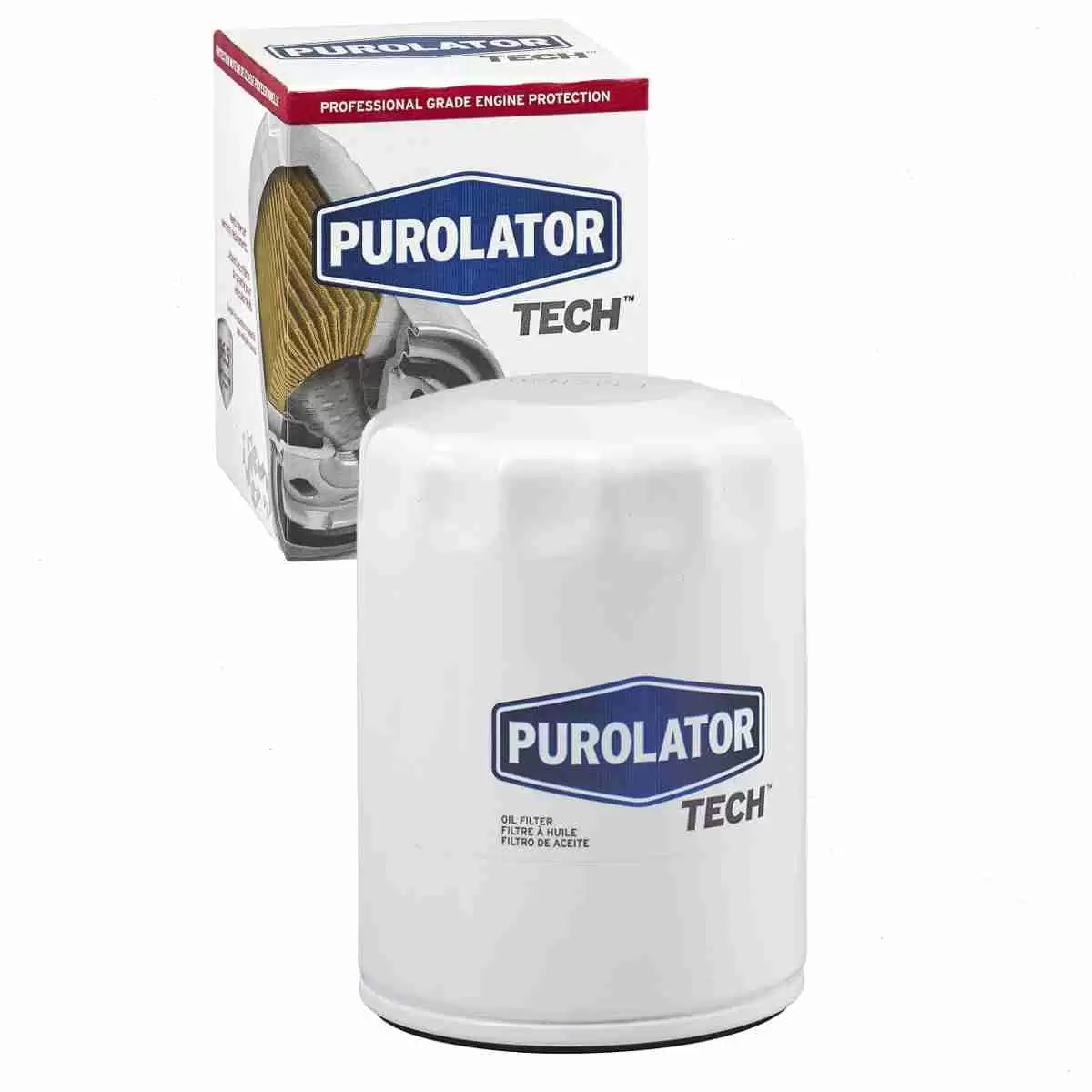 Purolator TECH Engine Oil Filter compatible with Jaguar XK8 4.0L 4.2L V8 1997-2006