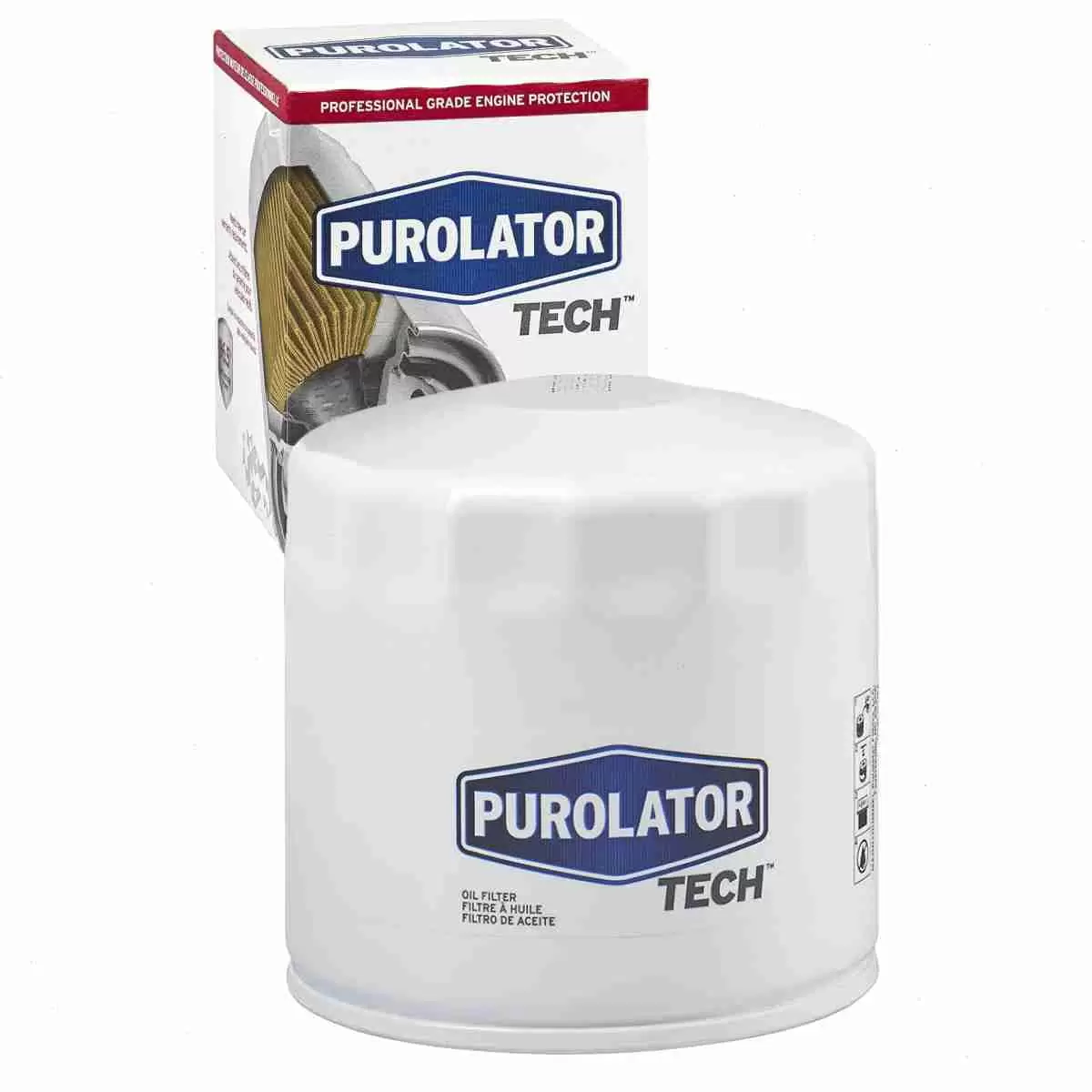 Purolator TECH Engine Oil Filter compatible with Jeep Grand Cherokee 4.0L 4.7L 5.2L 5.7L 5.9L 6.1L L6 V8 1993-2007