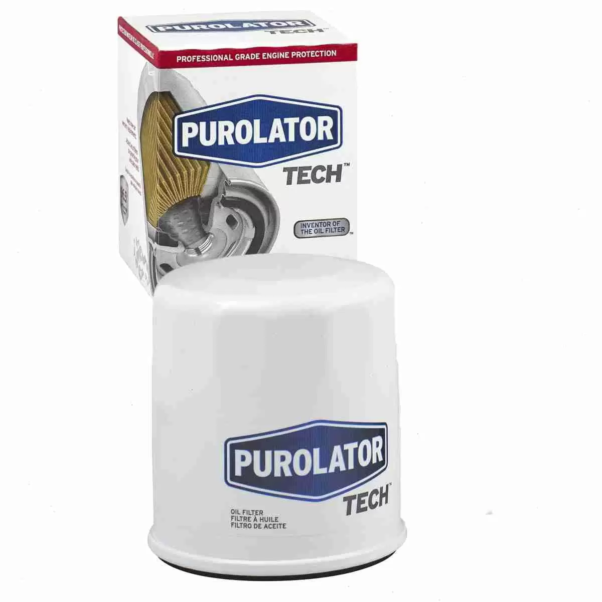 Purolator TECH Engine Oil Filter compatible with Nissan Altima 2.0L 2.4L 2.5L 3.5L L4 V6 1998-2020