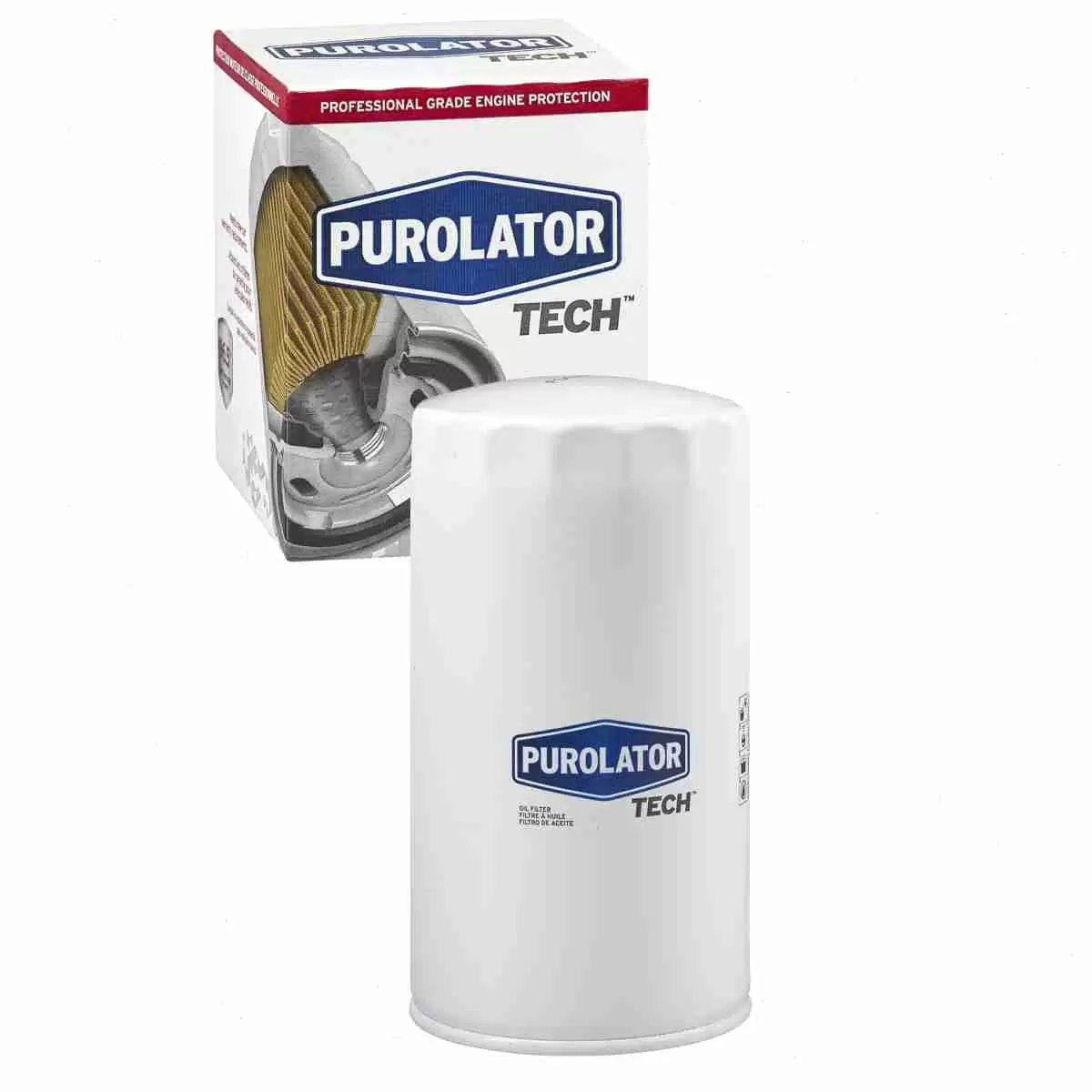 Purolator TECH Engine Oil Filter compatible with Ram 3500 6.7L L6 2011-2020