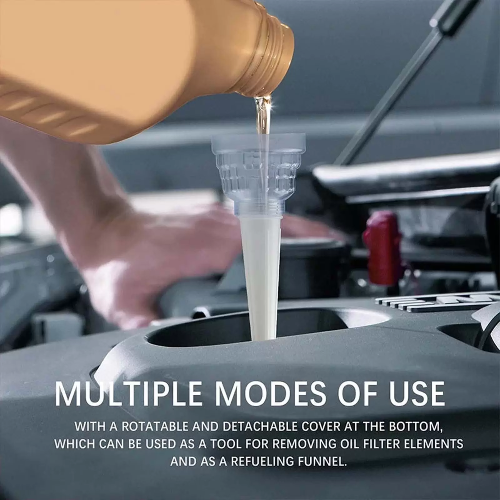 WMYBD Oil Filter Removal Oil Funnels For Automotive Use