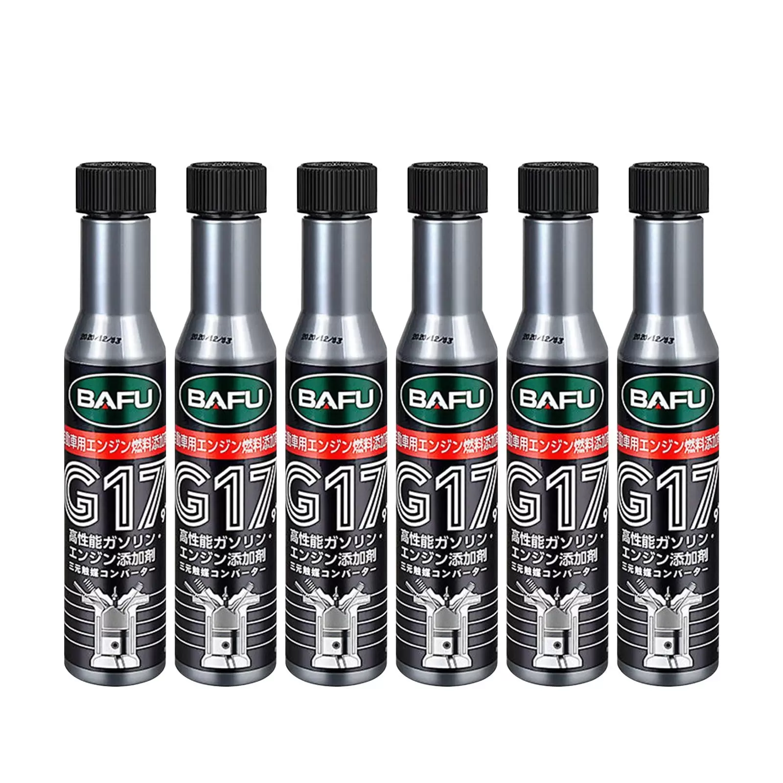 YOLOKE 65ml High-Efficiency Carbon Cleaner Gasoline Additive Set - 6 Bottles for Optimized Engine Performance and Emission Reduction